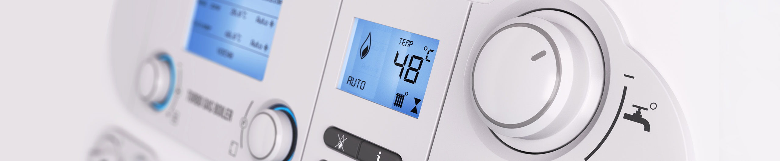 Boiler control panel