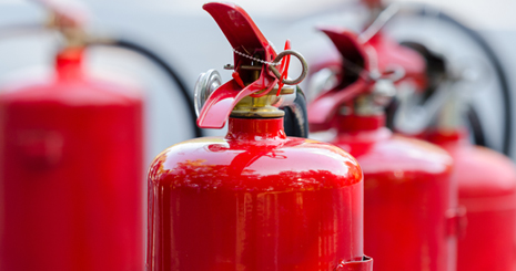 Fire extinguisher maintenance